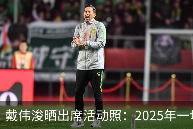 戴伟浚晒出席活动照：2025年一切顺利！